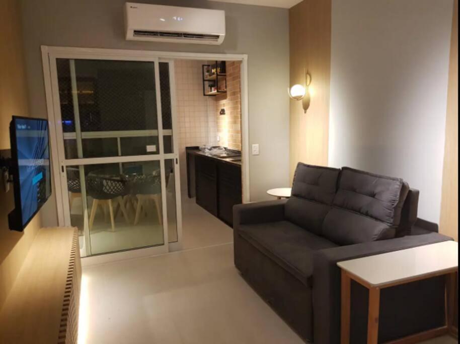 Ap Frente Mar Com Ar-Condicionado E Varanda Gourmet Mongaguá Exteriér fotografie